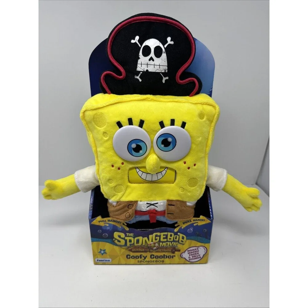 SpongeBob Search for Squarepants Goofy Goober 16” Feature Plush Movie NEW IN BOX